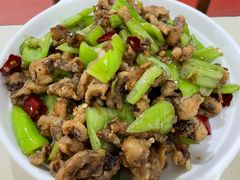干煸鱿鱼-满口香饭店