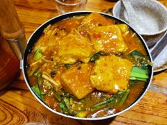 香煎包浆豆腐-滇香肴·云南菜蒸汽石锅鱼(云南北路店)