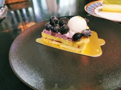 蓝莓芝士蛋糕-The Flowers Coffee(南山店)
