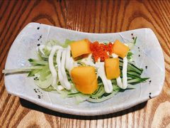 芒果三文鱼沙拉-渔井食堂(新洲店)