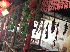大堂-缘福乡村铁锅炖民宿(八达岭店)