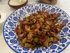 白辣椒炒鸡胗-新新湘菜馆(新中街二条店)