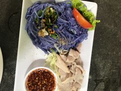 -蝶豆花蓝面条