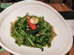 秘制虾酱炒空心菜-帕蓝·暹罗料理(曲阳店)