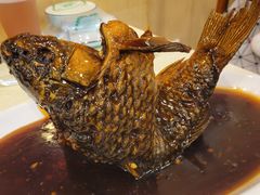罾蹦鲤鱼-奥华餐厅·老张记(台基厂店)