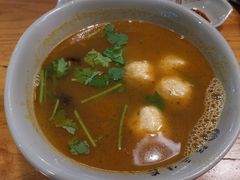 鱼丸粉丝汤-阿三生煎馆(万达广场店)