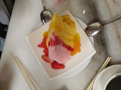 芒果草莓雪花冰-味香园传统甜品店(牛车水店)