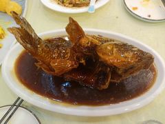 罾蹦鲤鱼-奥华餐厅·老张记(台基厂店)