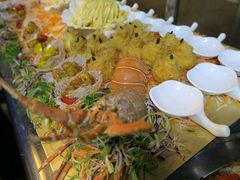 龙虾拼盘-伍月花酒楼