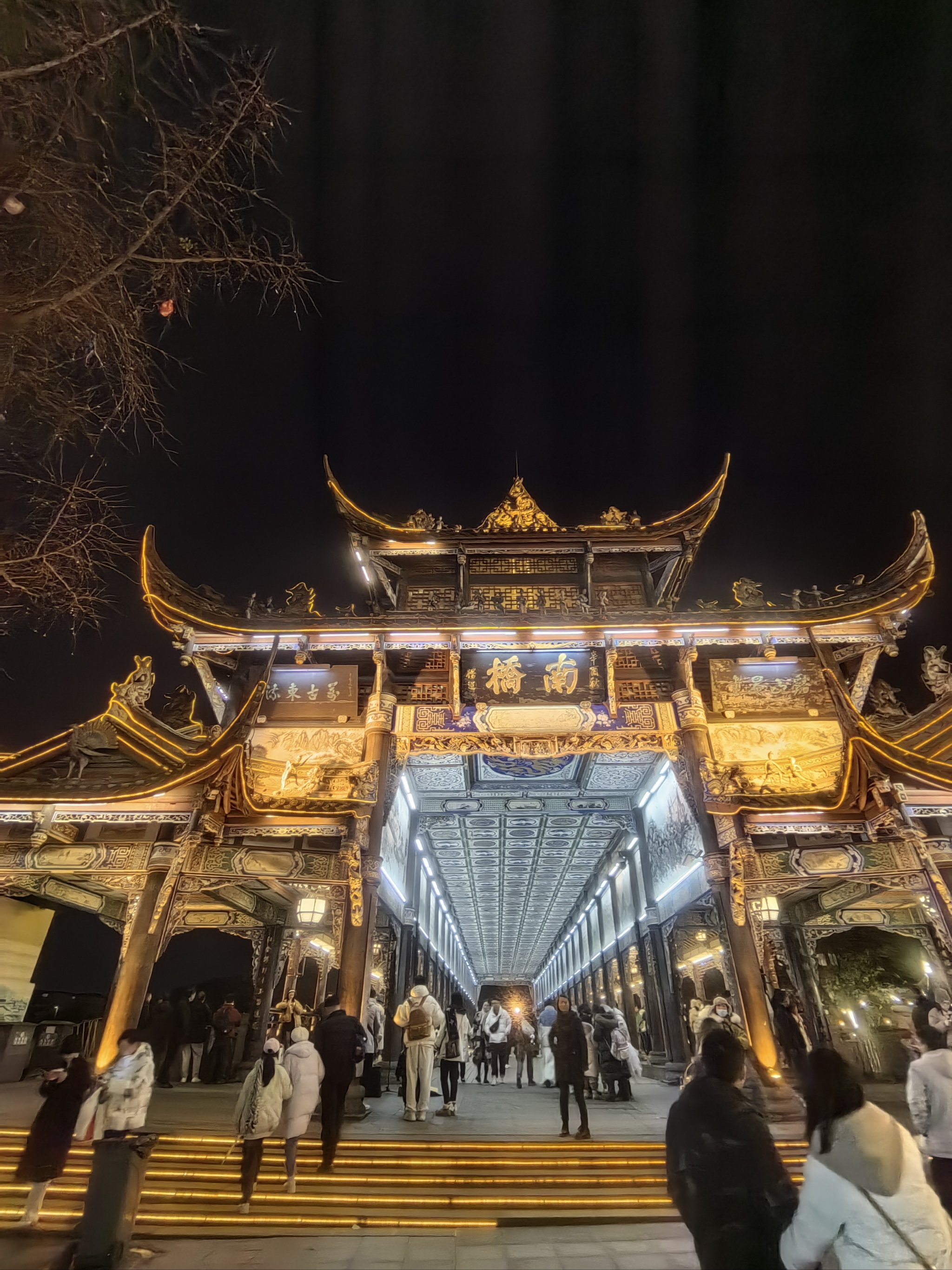 都江堰夜景网红打卡地图片