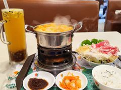 百香果绿茶-阳光棕榈·台式小火锅(晋江SM广场店)