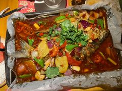 烤黔鱼香辣味-别院里音乐餐酒吧(双流航空港店)