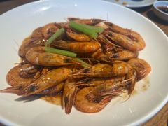 虾酱烧活皮虾-小厨师·二十年沈家门小海鲜(百井坊巷店)