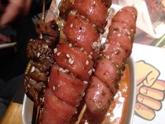 烤羔羊肉串-木屋烧烤(西城天桥店)