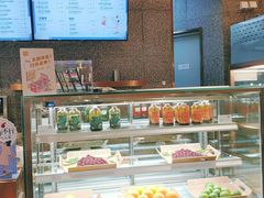 面包甜点陈列柜-奈雪的茶(青岛卓悦里INTOWN店)