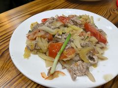 潮汕咸菜肉丝-潮粥馆(长江花园店)