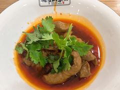 豌杂小面加肥肠-花市豌杂面(民生路店)