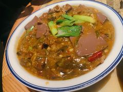 酸菜鸭血烩肥肠-慧娟面馆·餐厅(望江路店)