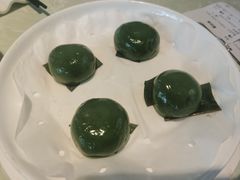 自制青团-金典银峰老鹅馆·昆山菜(亭林公园店)