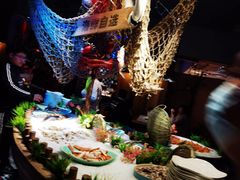 自助取餐区-佰烧海鲜烤肉火锅自助(熙地港店)