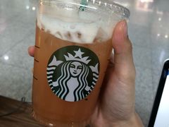 冰摇桃桃乌龙茶-星巴克(西安机场1店T3到达店)