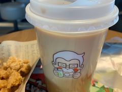 热奶茶-肯德基(中心书城店)