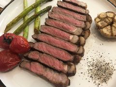 澳洲安格斯谷饲140西冷牛排-花十悦·鲜花咖啡餐厅(振业城一期店)