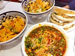 油泼biangbiang面-子午路张记肉夹馍(兵马俑店)