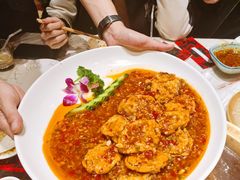 茄饼夹肉-红辣椒·川菜·火锅(科华路店)