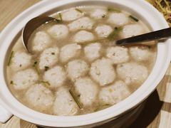 小船黄花鱼丸汤-小船渔村•大连菜•大连焖鱼(黄河路店)