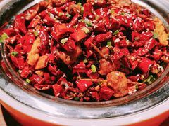 独家招牌牙签肉-老九巷川小馆(万松园店)