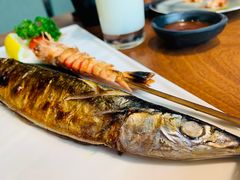 烤秋刀鱼-九井澤精致料理(金茂店)