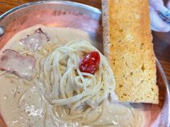 培根奶油意面-I HOLIC艾豪丽披萨(KKone店)