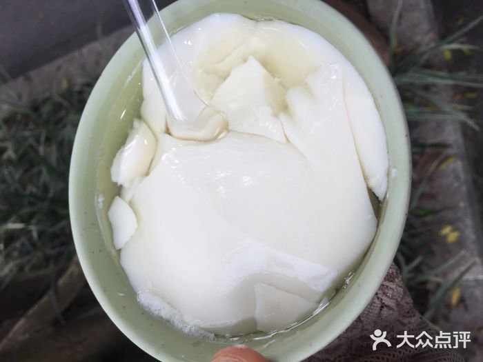 白云山山水豆花豆腐花图片