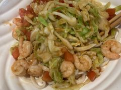 虾仁苏格兰拌面-乐三里屯面馆(阿那亚店)