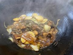 -北京龙庆四季香农家饭庄·灶台鱼·碳烤虹鳟鱼(龙庆峡店)