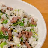 🥳超适合小朋友吃的少调料版牛肉菜心炒饭❗️