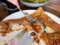 鸡蛋蘑菇熏肉荞麦可丽饼-RAC BAR(安福路店)