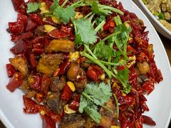 顶级辣子鸡-谢记上海大排档(长寿路店)