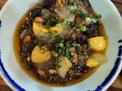 烧椒皮蛋茄子-百年神厨·地道川菜(清江西路店)