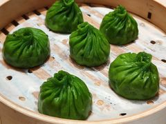 芥兰菌菇素小笼包-苏小柳点心·手作小笼包(浦东嘉里城分院)