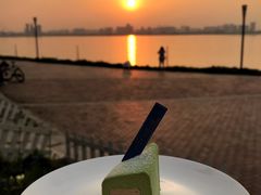 抹茶蛋糕-游心咖啡(青山滨江店)