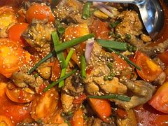 -贵州辣子鸡番茄鸡