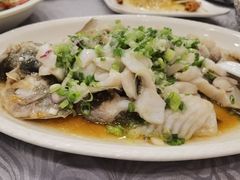 香葱淋鲈鱼-粤·向群饭店(龙津东路总店)