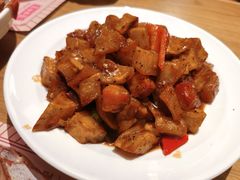黑椒叉烧土豆丁-顺风汤馆·广府粤菜(江宸天街店)