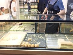 面包甜点陈列柜-老香港蛋糕(梓桐苑店)