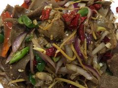 爆炒羊肚-萨宁音登锡伯风味餐厅(一楼店)