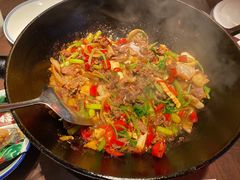 现炒黄牛肉-小隐人家(乐松店)