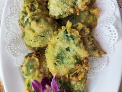 紫苏虾蒲饼-巧克力渔家.小船海鲜胶东菜(万平口店)