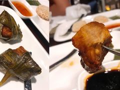 粽叶包鸡-食肆&Fourteen(武林夜市店)